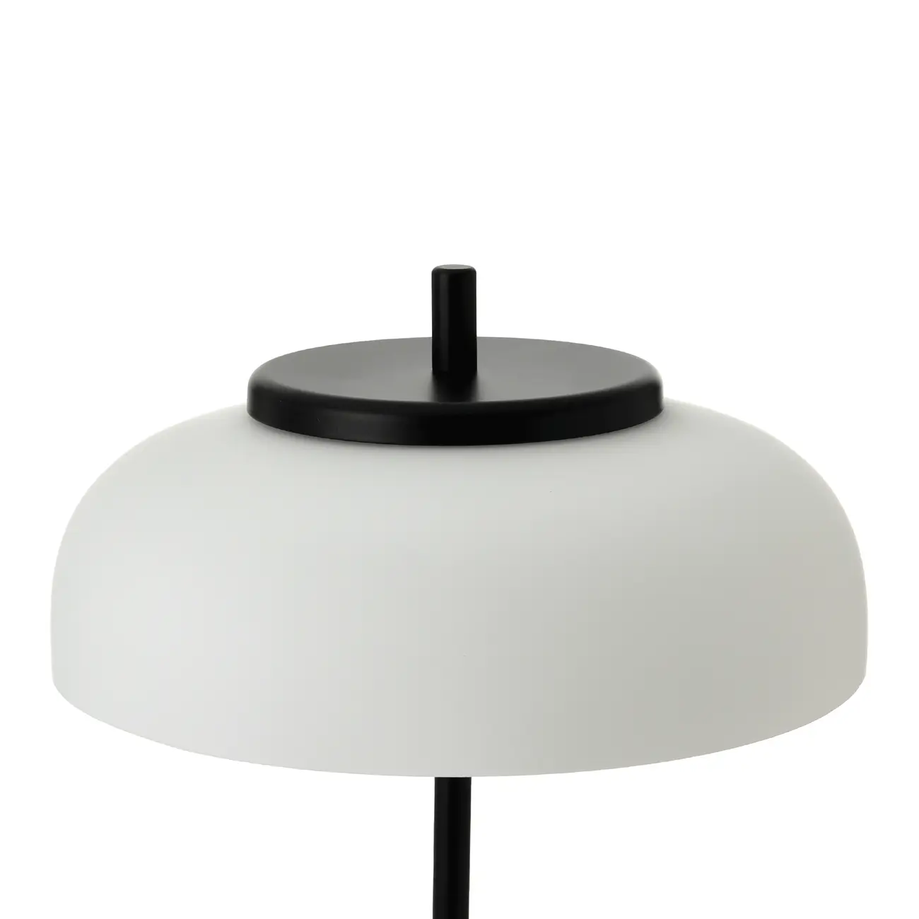 LUMINÁRIA DE MESA LED CURVED - PRETO/FROST - Foto 4