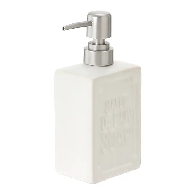 KIT PARA BANCADA 3 PEÇAS SALLE DE BAIN - BRANCO/CROMADO - Foto 4