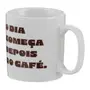 CANECA 250 ML DEPOIS DO CAFÉ - BRANCO/MARROM DE LEI - Foto 3