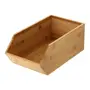 ORGANIZADOR EMPILHÁVEL 17 CM X 30 CM BAMBOO - BAMBU - Foto 2