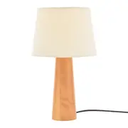 LUMINÁRIA DE MESA MASSIV C/CUP P - AMÊNDOA/NATURAL - Foto 2