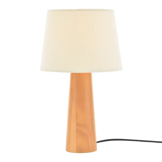 LUMINÁRIA DE MESA MASSIV C/CUP P - AMÊNDOA/NATURAL - Foto 2