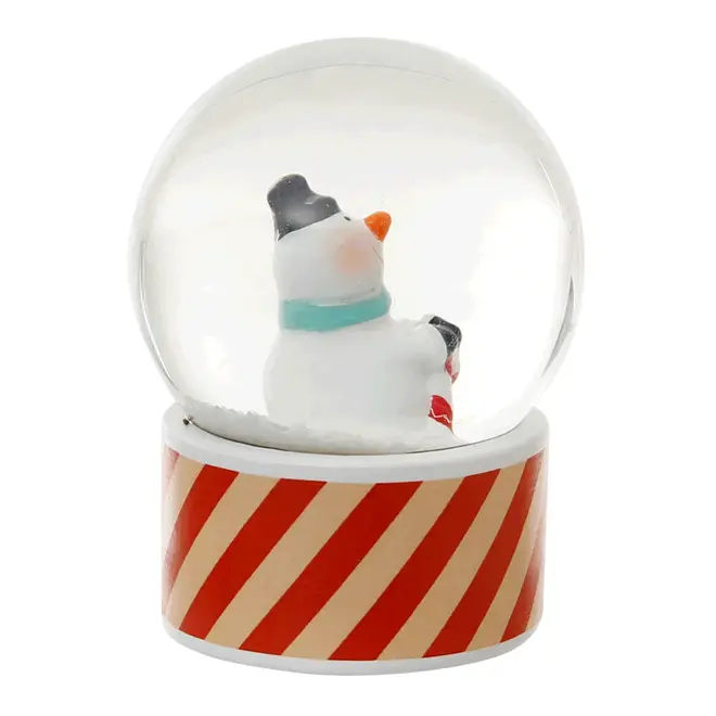 ADORNO GLOBO BONECO DE NEVE 5 CM COLORFUN XMAS - CORES CALEIDOCOLOR/INCOLOR - Foto 5