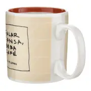 CANECA 350 ML IDA - FALAR CANSA - BEGE/PRETO - Foto 2