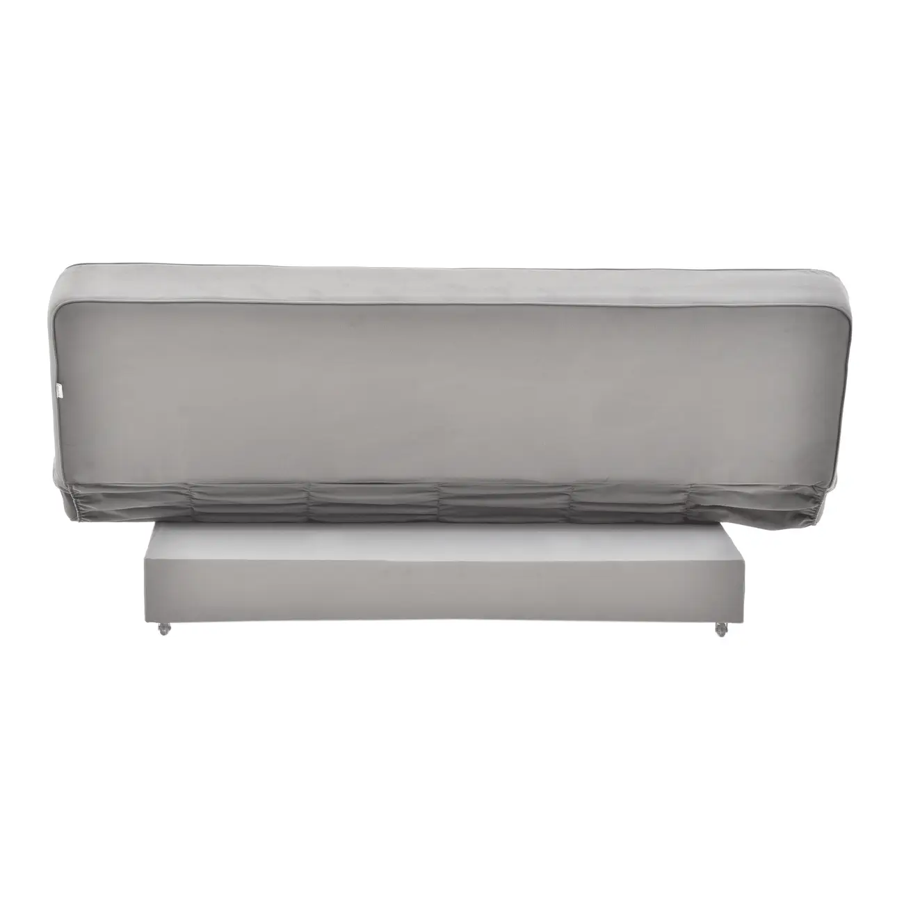 SOFÁ-CAMA 3 LUGARES OTO - DOUCEUR CINZA CLARO - Foto 5