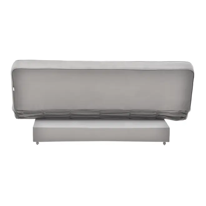 SOFÁ-CAMA 3 LUGARES OTO - DOUCEUR CINZA CLARO - Foto 5