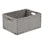CESTO DOBRÁVEL 40 CM X 29 CM X 19 CM NID - CINZA PROVENCE - Foto 2