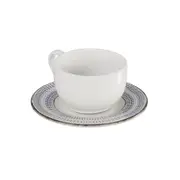 XÍCARA CHÁ 170 ML SALINA I - BRANCO/AZUL - Foto 26