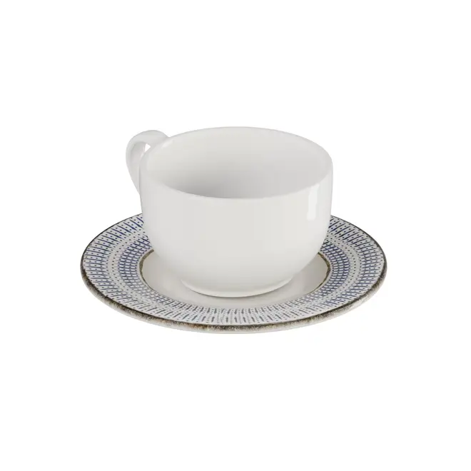 XÍCARA CHÁ 170 ML SALINA I - BRANCO/AZUL - Foto 26