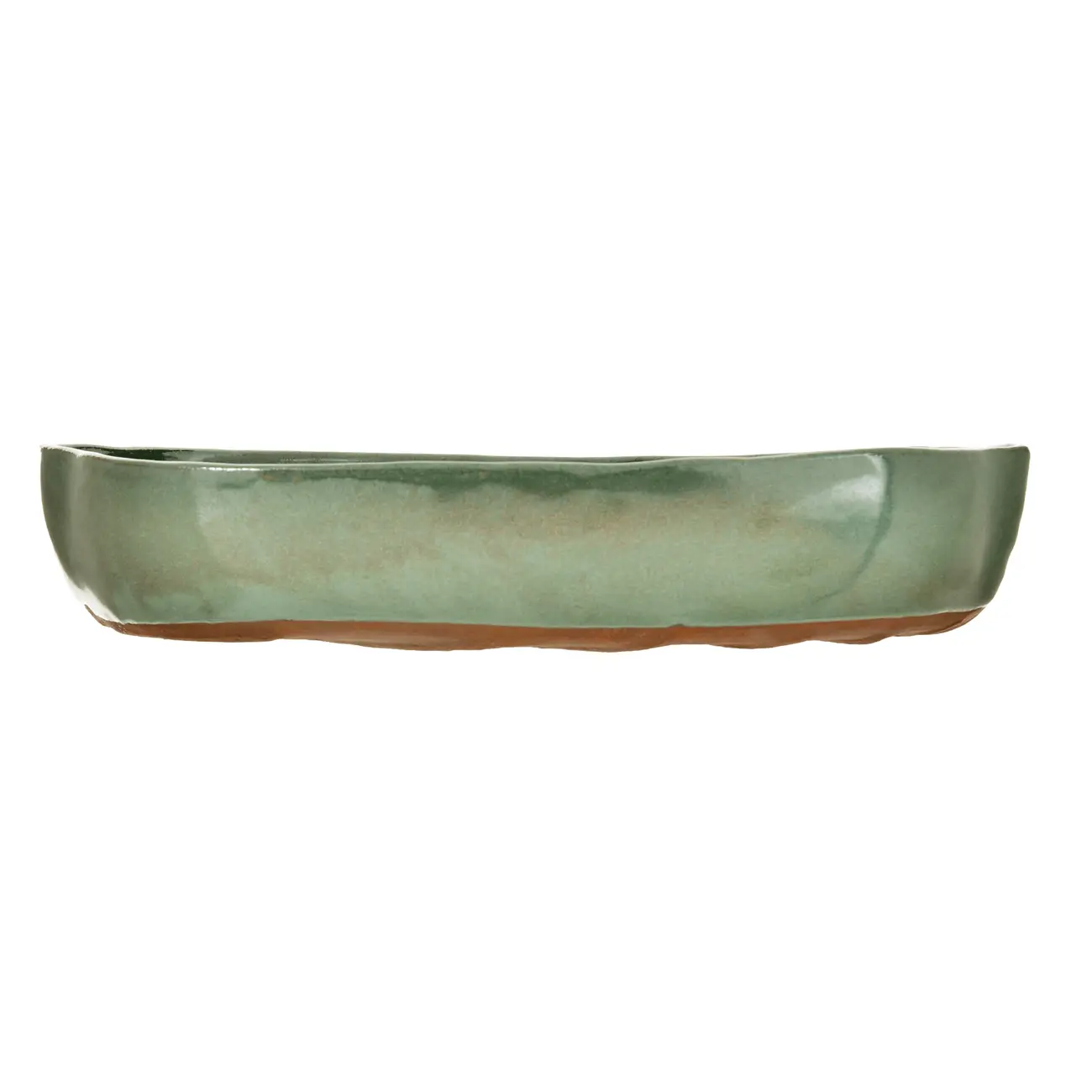 TRAVESSA OVAL 33 CM X 23 CM FOLHA - VERDE - Foto 4