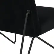 POLTRONA LEANING - PRETO/PRETO - Foto 8