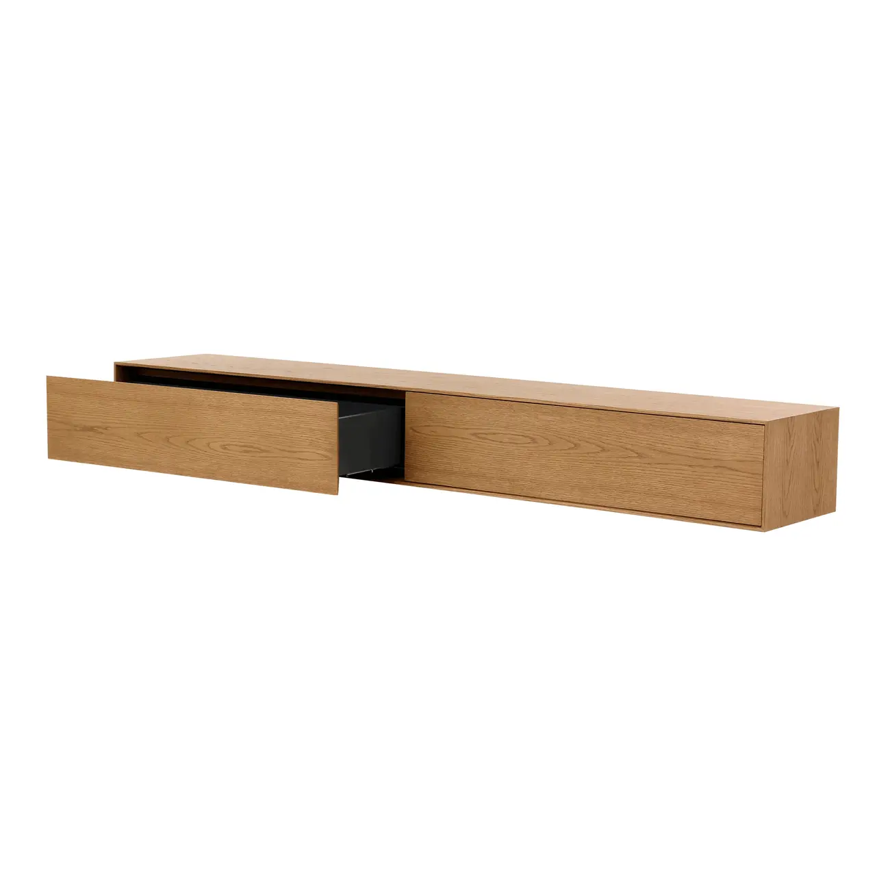 RACK SUSPENSO 2 GAVETAS 2 M X 38 CM THRUD - OAK TAMMI - Foto 3