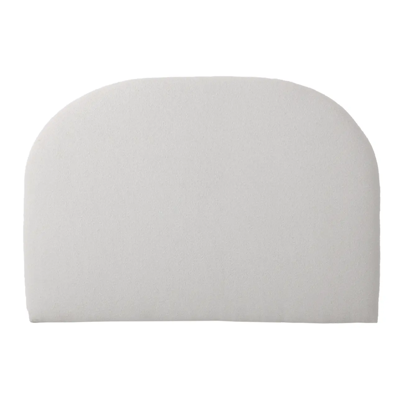 CABECEIRA CASAL ÔNDULO - BOUCLÉ BRANCO - Foto 1