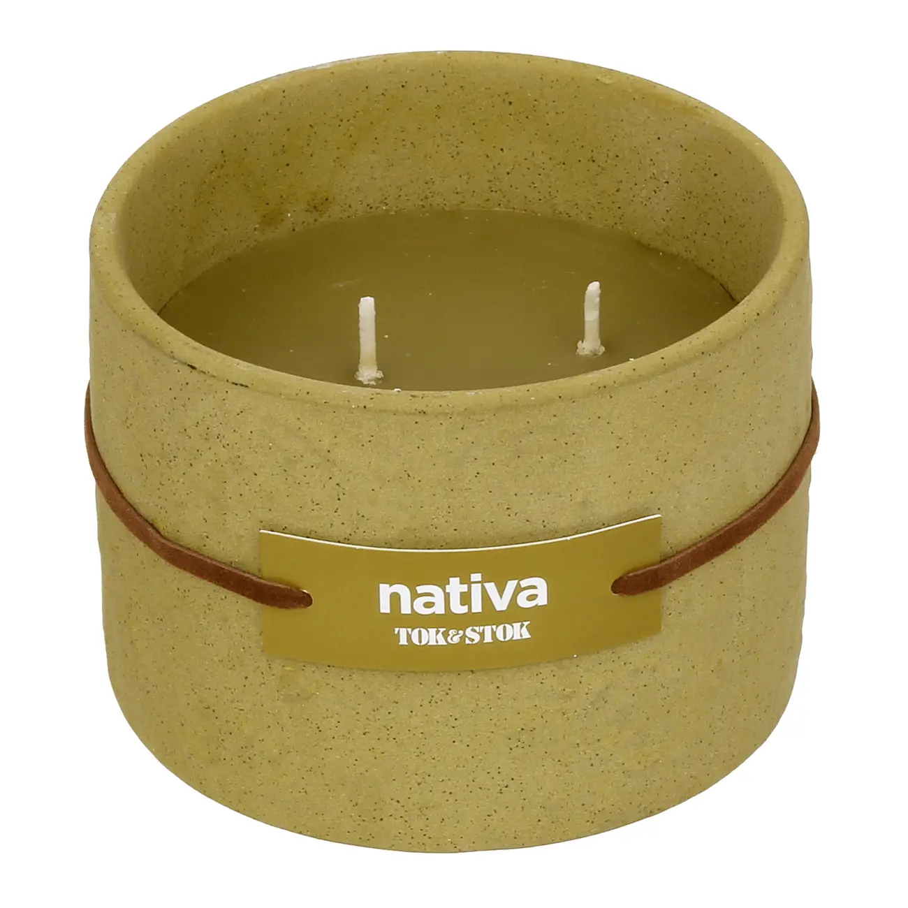 VELA POTE 11 CM NATIVA - ERVA MATE/ERVA MATE - Foto 2