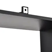 ESTANTE/DIVISÓRIA 80 CM X 2,12 M BLOCK - PRETO - Foto 8