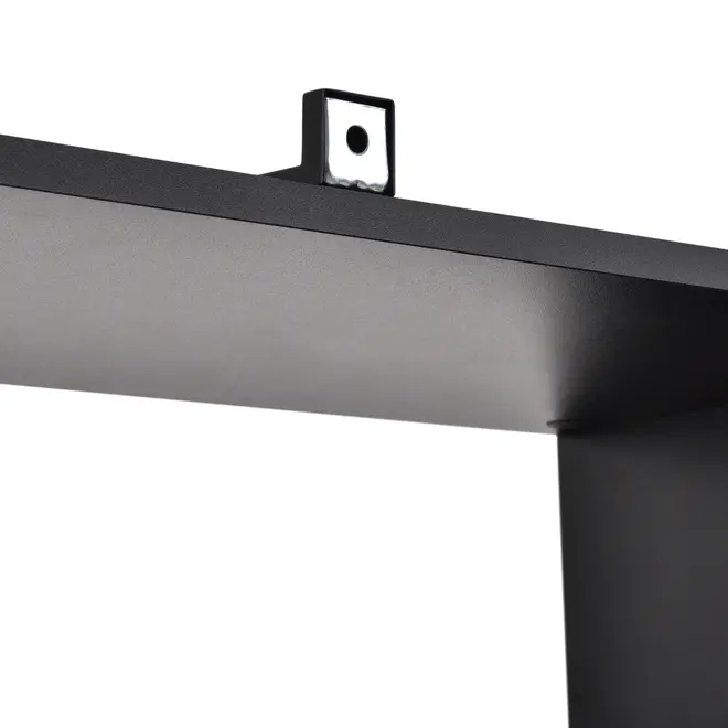 ESTANTE/DIVISÓRIA 80 CM X 2,12 M BLOCK - PRETO - Foto 8