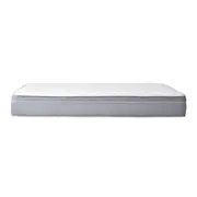 COLCHÃO QUEEN COM MOLAS 1,58 M X 1,98 M X 24 CM NEST - CINZA/BRANCO - Foto 2