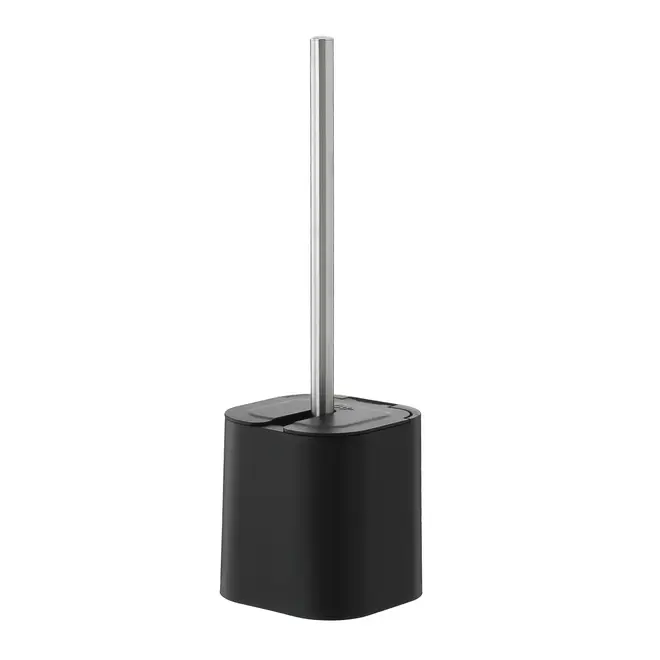 ESCOVA PARA BANHEIRO ZICHY - PRETO/INOX - Foto 2