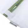 SACO PROTETOR PARA LAVAR ROUPA 33 CM X 26 CM SAFE - BRANCO/SÁLVIA - Foto 5