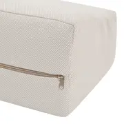 CONJUNTO DE ALMOFADAS PARA POLTRONA PIPA - TRAMADO OUTDOOR NATURAL - Foto 12