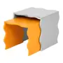MESA LATERAL CONJUNTO COM 2 PEÇAS BLOBS - FLANDRES/SORBET DE MANGA - Foto 1