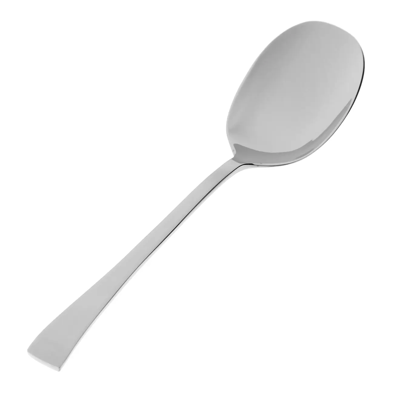 COLHER E GARFO PARA SALADA COM 2 PEÇAS BERNA - INOX - Foto 4