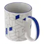 CANECA 300 ML MAZE - BRANCO/AZUL COBALTO - Foto 5