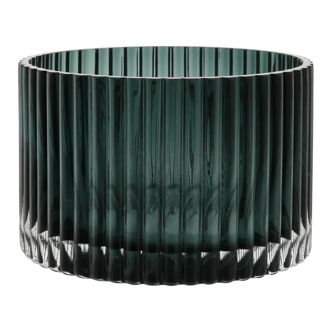 VASO 12 CM TOURMALINE - VERDE ESCARAVELHO - Foto 2