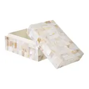 CAIXA DECORATIVA 15 CM X 10 CM X 6 CM MADREPÉROLA - PEROLA - Foto 4