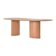 MESA DE JANTAR 2,40 M X 1,20 M ORGANIC - FREIJÓ/FREIJÓ - Foto 2