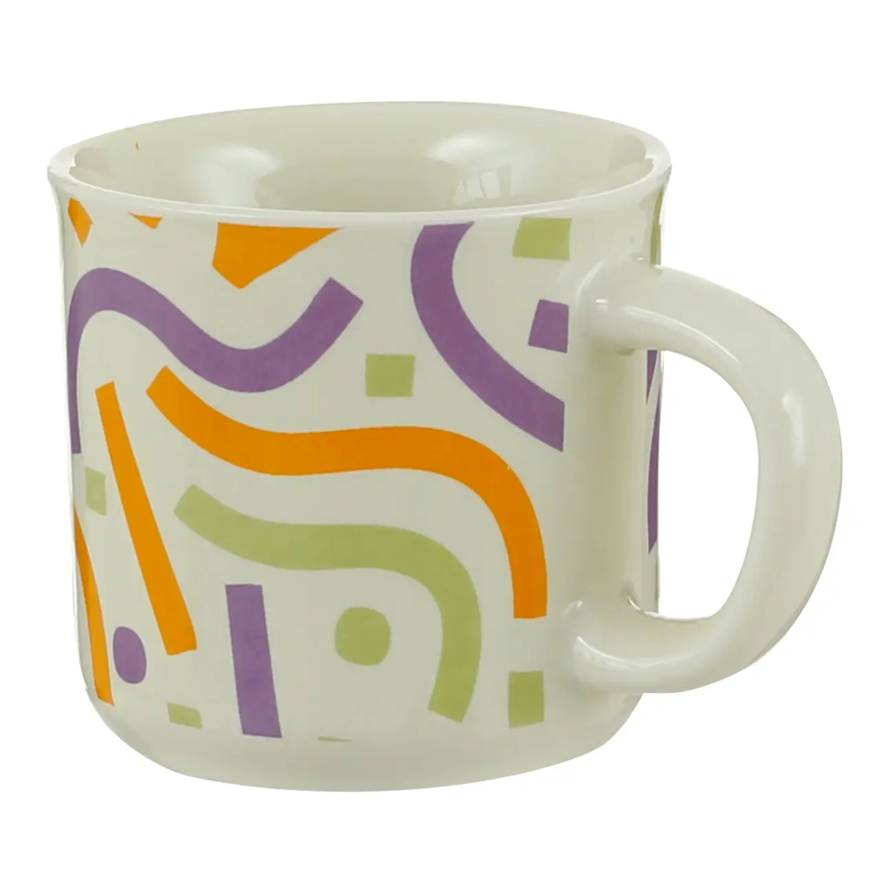 CANECA 200 ML SERPENTINA - CORES CALEIDOCOLOR - Foto 3