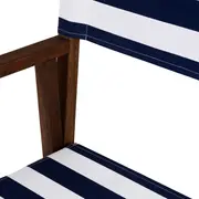 CADEIRA LEME COM ASS/ENCOSTO BLUESTRIPE - TAMARINDO/AZUL - Foto 9