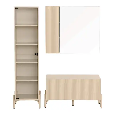 CONJUNTO PARA BANHEIRO 3 PEÇAS RIBS