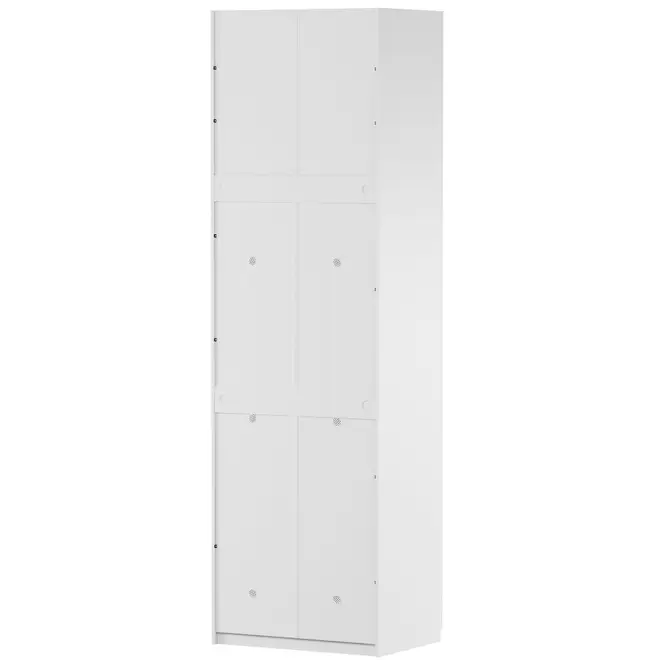 MAXIMUS GUARDA-ROUPA/SAPATEIRA 2 PORTAS 35 - BRANCO - Foto 29