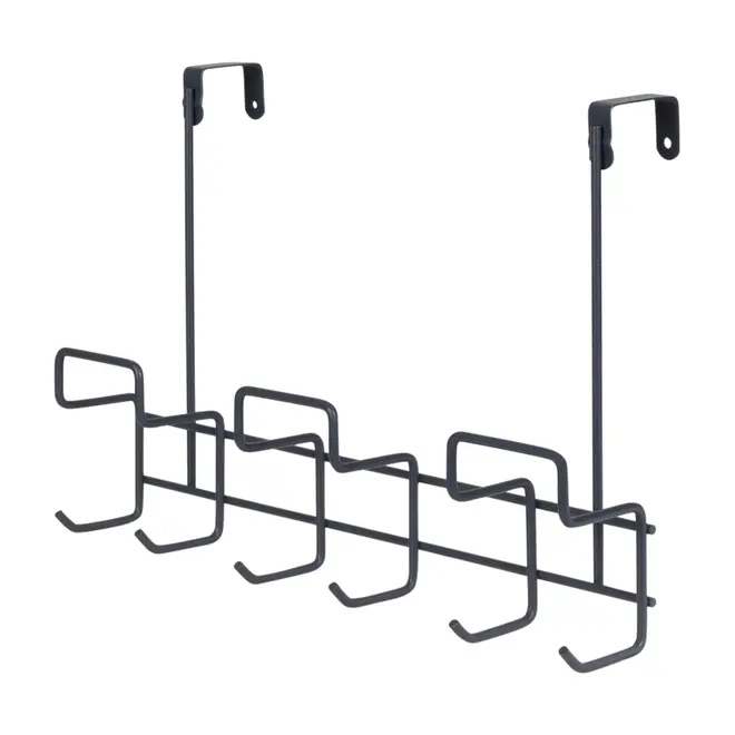 CABIDE PARA PORTA COM 6 GANCHOS KAMMET - CHUMBO - Foto 10