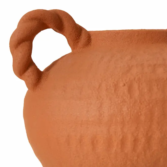 VASO 20 CM TORCER POR VOCÊ - TERRACOTA - Foto 7