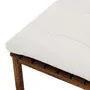 CARAÍVA MESA/PUFF C/ ALMOFADA - BARU/BRANCO - Foto 4