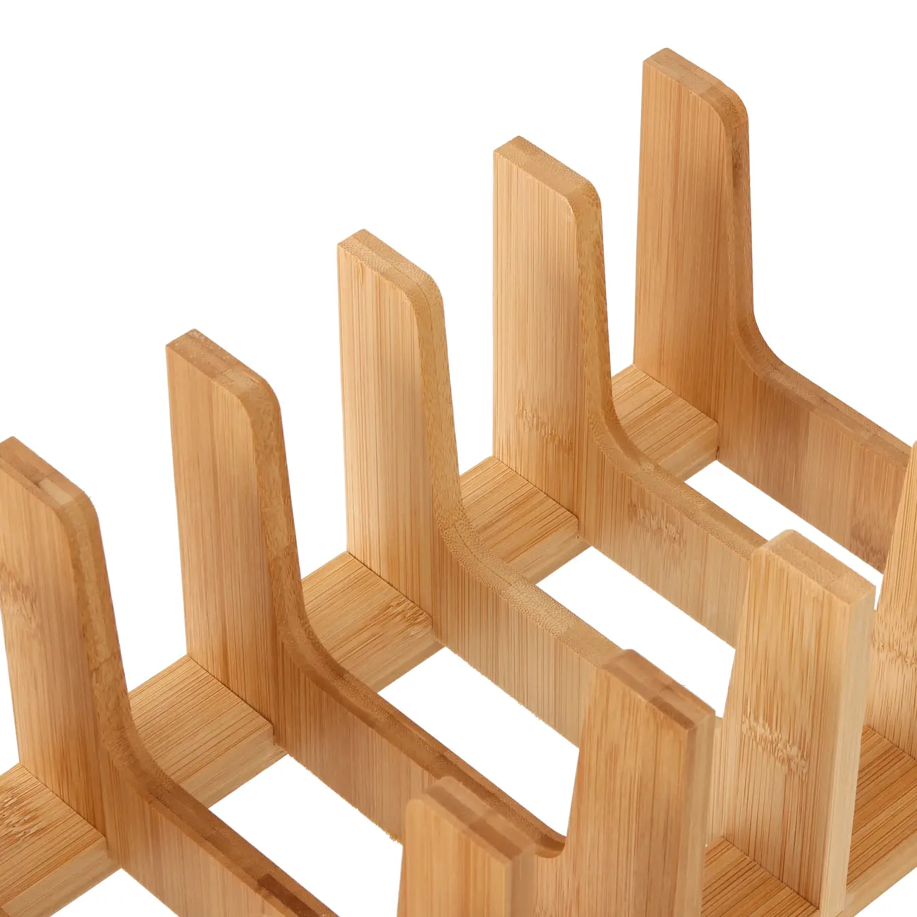 ORGANIZADOR DE PRATOS HORIZONTAL BAMBOO - BAMBU - Foto 6