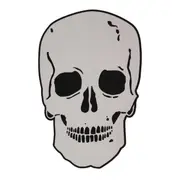 MOUSE PAD CAVEIRA - PRETO/ OFFWHITE - Foto 1