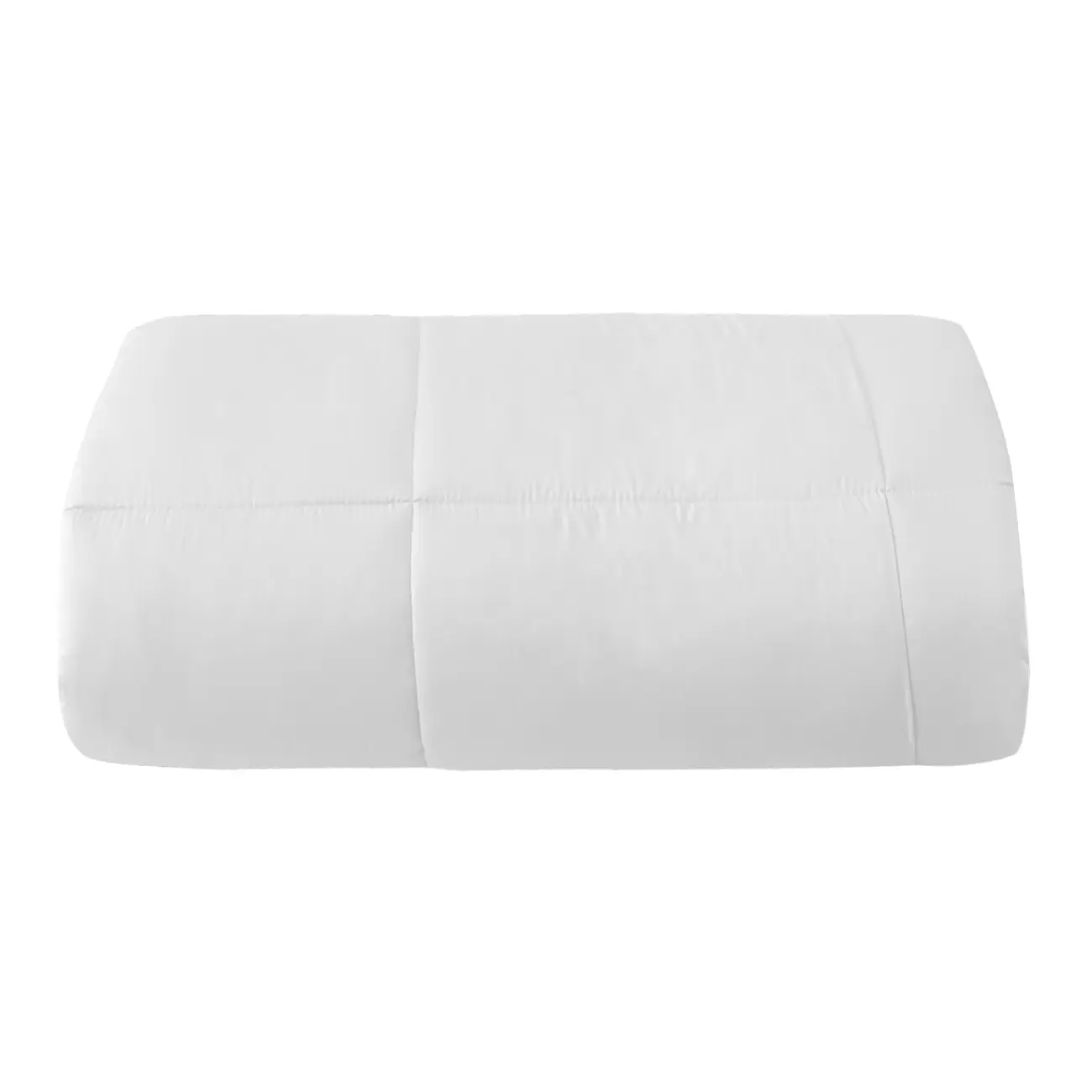 EDREDOM CASAL/QUEEN 2,40 M X 2,50 M HIGH-SATIN - BRANCO - Foto 1