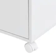CARRINHO 2 PORTAS 55 CM X 42 CM PRÁTICA - BRANCO - Foto 11