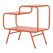 MESA LATERAL 60 CM X 30 CM SERPENTINE - LARANJA LED - Foto 6