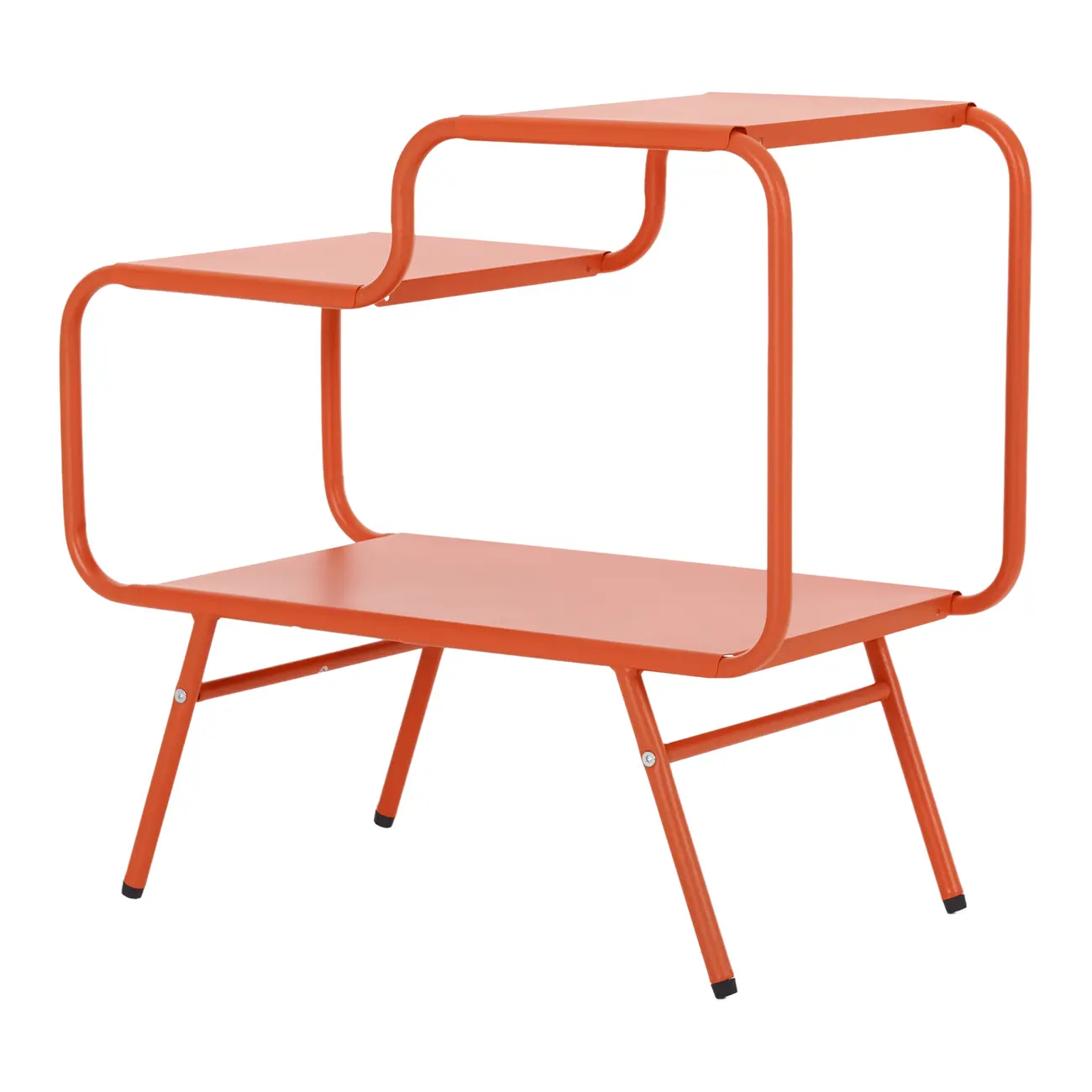 MESA LATERAL 60 CM X 30 CM SERPENTINE - LARANJA LED - Foto 6