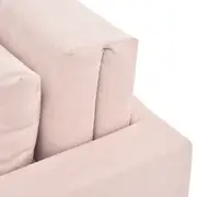 SOFÁ-CAMA 2 LUGARES ORIGAMI - QUARTZO ROSA/TAUARI - Foto 17