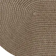 LUGAR AMERICANO 48 CM X 33 CM LUCEN OVAL - CAMELO - Foto 2