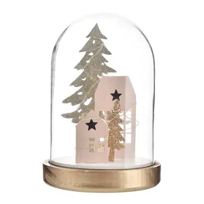 ADORNO REDOMA LED 19 CM NATAL ASTRAL