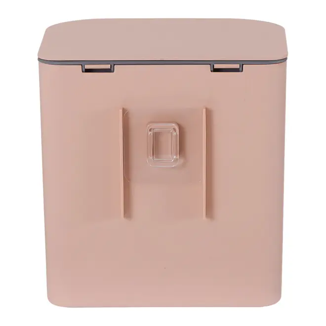 LIXEIRA PIA/PAREDE 5 L UTILE - QUARTZO ROSA/KONKRET - Foto 8