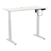 MESA REGULÁVEL ELÉTRICA 1,20 M X 60 CM ERGO - BRANCO/BRANCO - Foto 5