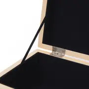 CAIXA 9 CM X 21 CM X 13 CM MINALLUM - AREIA/OURO - Foto 9