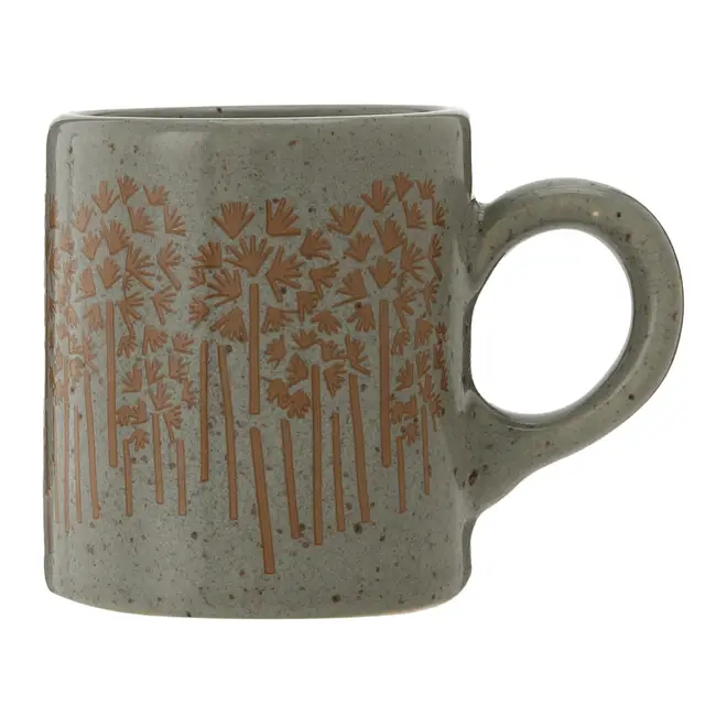 CANECA 140 ML TÃO LONGE TÃO PERTO - SÁLVIA/NATURAL - Foto 2